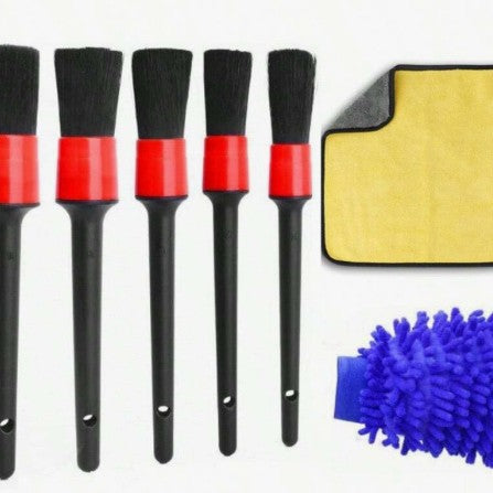 Car Cleaning Detail Brush Set
