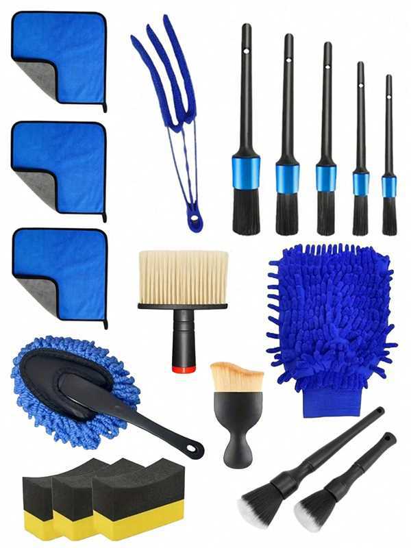 Car Cleaning Detail Brush Set
