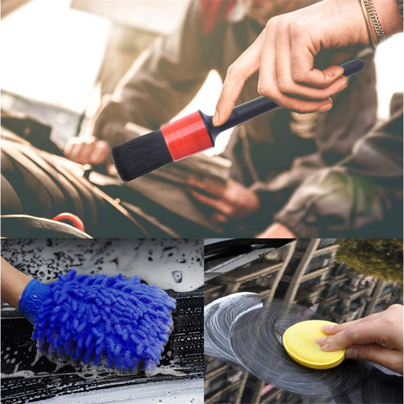 Car Cleaning Detail Brush Set