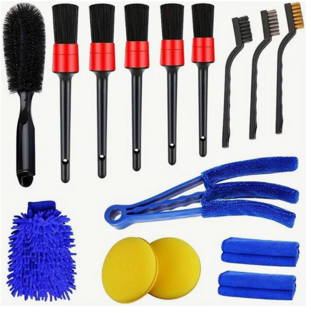 Car Cleaning Detail Brush Set