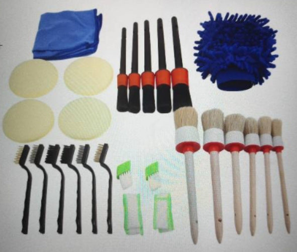 Car Cleaning Detail Brush Set