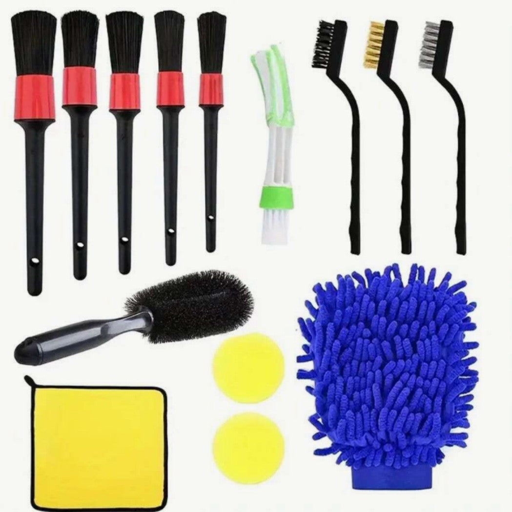 Car Cleaning Detail Brush Set